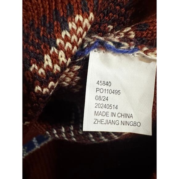 Tom & Jerry Sweater Fair Isle Cartoon Knit Pullover Unisex (S) Retro Sweater - Picture 5 of 5